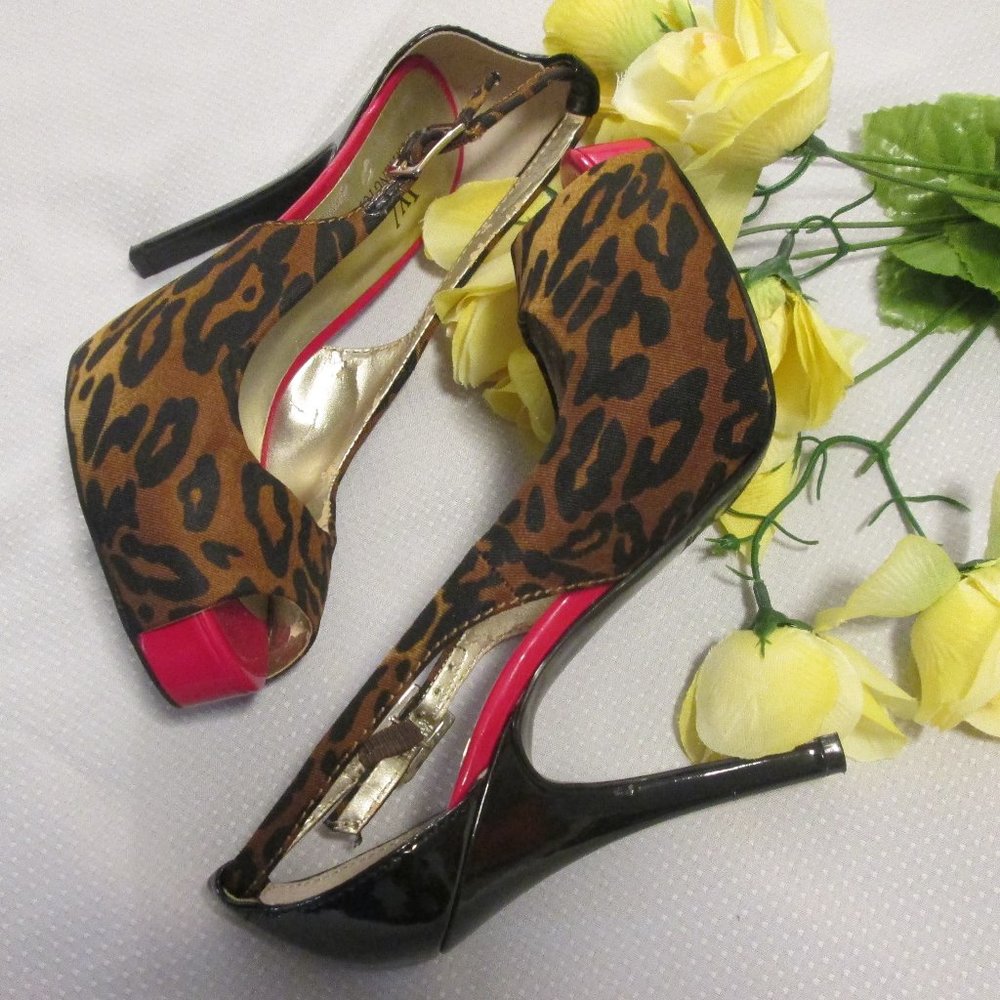 😍 WORTHINGTON ANIMAL PRINT STILETTO – 7